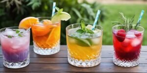 Imagen representativa de bebidas para bodas.